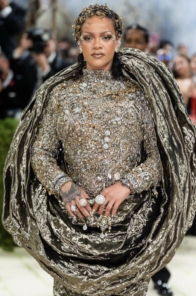 El vestido de Rihanna en la Met Gala 2026 'Fashion is Art'